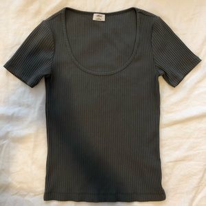 XS Wilfred scoop-neck tee